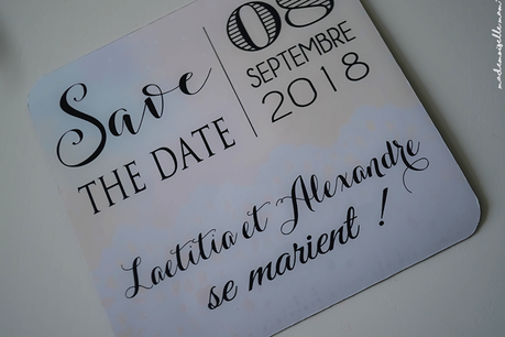 {Notre Mariage} Le Save The Date