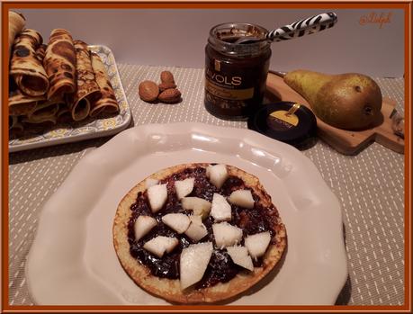 Crêpes au lait d'Amandes Crêpes au lait d'Amandes