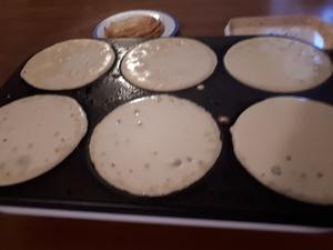 Crêpes au lait d'Amandes Cliquer sur les photographies pour les agrandir