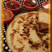 Crêpes au lait d'Amandes Pâte à crêpes - Oh, la gourmande..