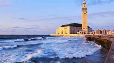Minaret de Casablanca au Maroc