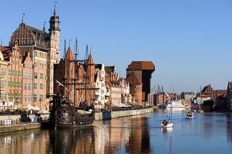Ville de Gdansk en Pologne