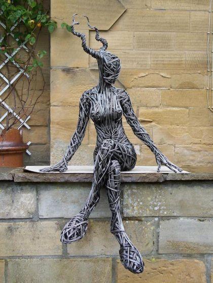 Sculptures filaires par Richard Stainthorp