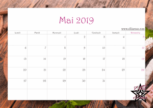 ✰ Calendrier gratuit à imprimer Chocolats 2019 ✰ ✰ Calendrier gratuit à imprimer Chocolats 2019 ✰