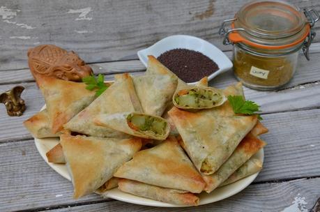 Samossas végétariens indiens aux épices