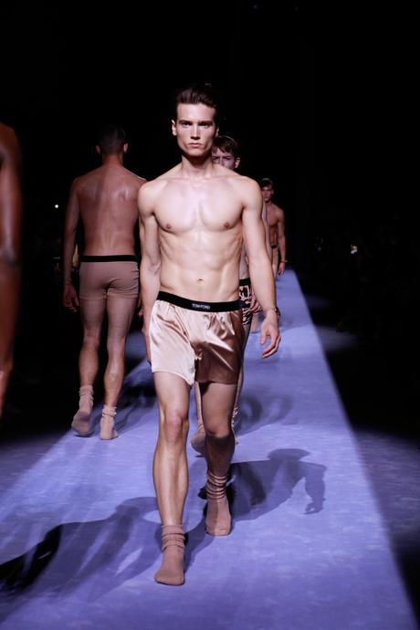 NEW YORK  FASHION WEEK : new undergarment line for TOM FORD
