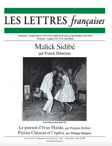 N° 157- Les Lettres Françaises du 8 février 2018