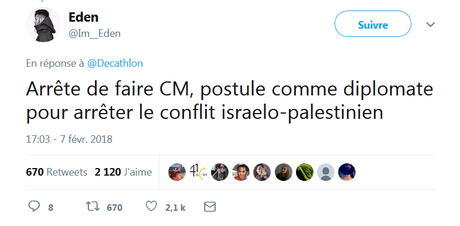 Décathlon et le sac rose