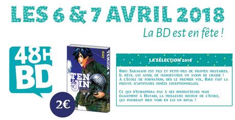 Le tome 1 du manga Tenjin à 2€ dans le cadre des 48H BD