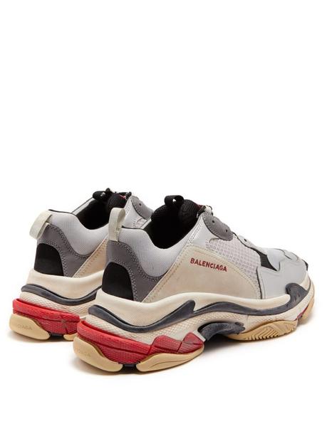 Balenciaga Triple S Metallic Grey