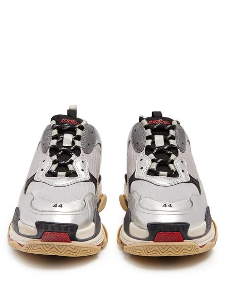 Balenciaga Triple S Metallic Grey