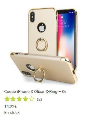 coques et protections Mobile Fun iPhone X screen0 olixar