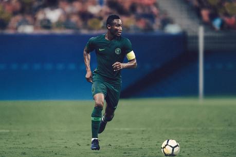 Nike présente les jersey du Nigeria avec Alex Iwobi jersey du Nigeria