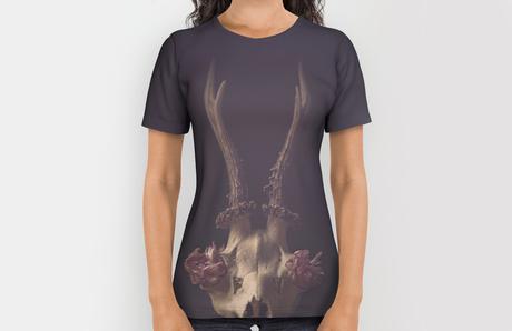 Deer skull – still-life-print-shirts