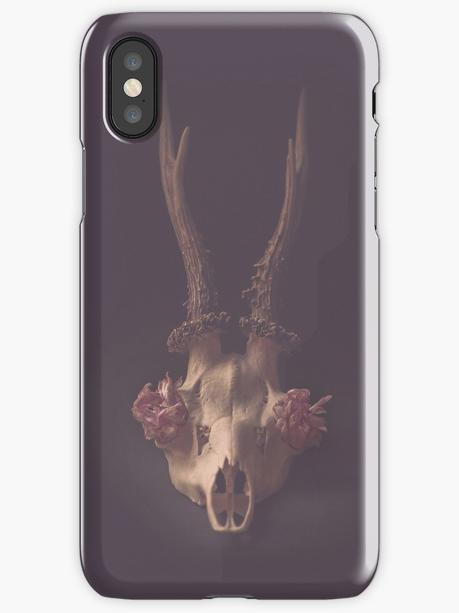 deer skull iphone samsung skins society6