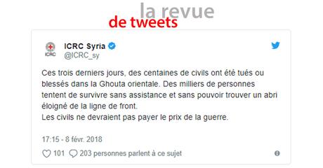 Les 9 Tweets humanitaires du CICR cette semaine #4