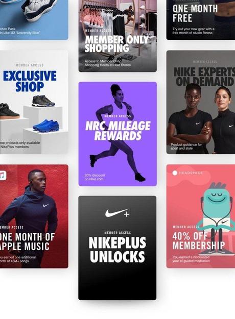 Nike offre des récompenses Apple Music
