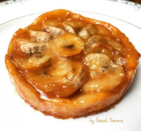 La tarte facile à la banane et au caramel au beurre salé