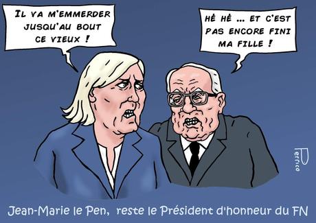 Jean-Marie Le Pen contre Marine Le Pen
