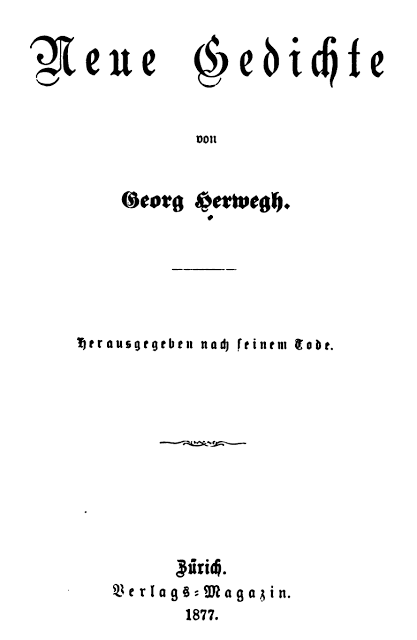 Georg Herwegh, La ballade du roi perdu Georg Herwegh, La ballade du roi perdu