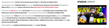 (Gay Marseille Tv) ITW Quelques questions à M’sieur Jeremy