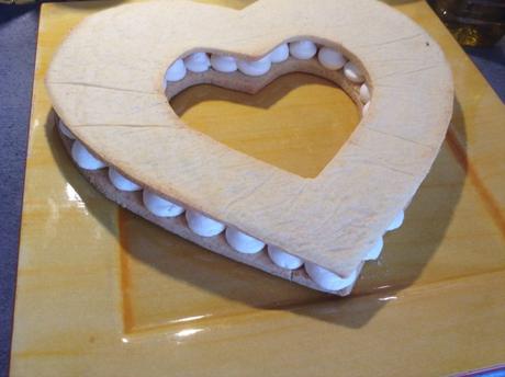 Coeur cake ou number cake pour la saint valentin