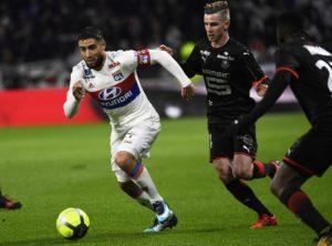 Rennes punit Lyon Lyon perd contre Rennes 2 buts à 0