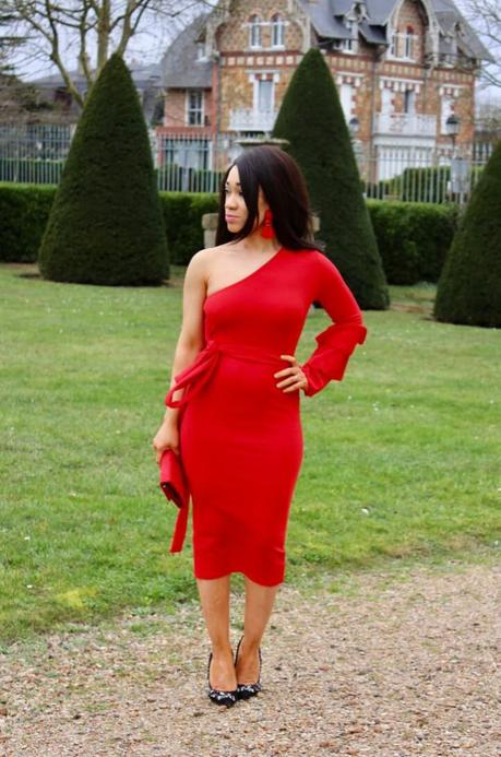 Look de St Valentin-2: La robe rouge