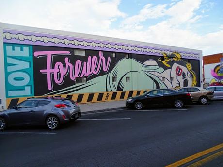 Du Street Art & des chips à Art District Las Vegas