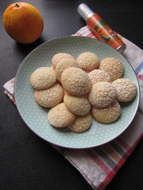 Biscuits moelleux à l'huile d'olive à l'orange.