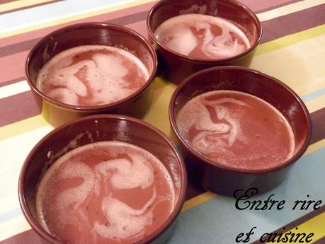 Crème dessert au Chocolat (aux jaunes d'oeufs) Crème dessert au Chocolat (aux jaunes d'oeufs)