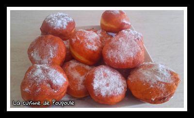 Boule de Berlin (beignet) au thermomix ou sans 