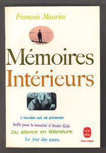 Mémoires intérieurs