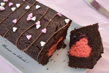 Cake surprise de la St Valentin