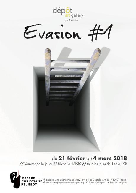 Exposition Évasion #1 à l’espace Christiane Peugeot