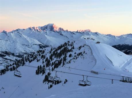 Se réveiller face au Mont-Blanc après une nuit en dameuse - la Plagne
