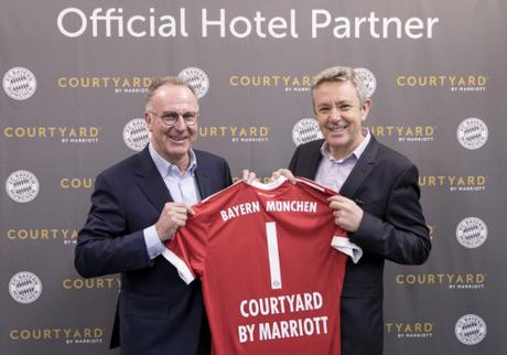 Courtyard by Marriott en partenariat avec le FC Bayern pour offrir aux hôtes les sièges du premier rang