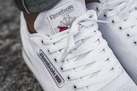 Une Reebok Classic Leather Ultraknit White aux allures de running