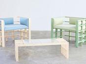 Straight Lines, collection mobilier Elliot Bastianon exposée galerie