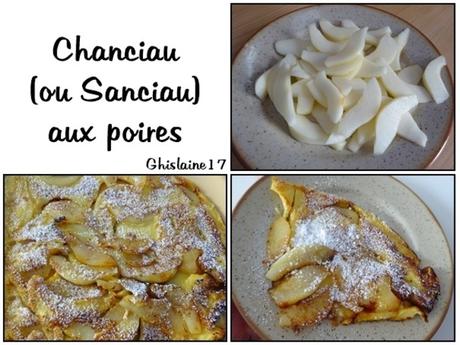 CHANCIAU 2ème (avec pomme puis avec poire)