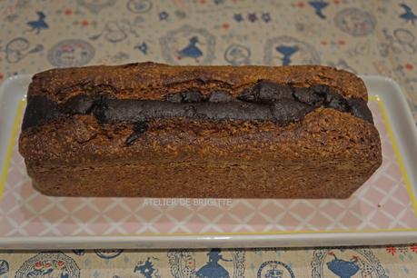 Cake Marbré Noisetine et Chocolat, de Philippe Conticini