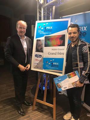 Le prix Prem1ère 2018 à Mahir Guven Le prix Prem1ère 2018 à Mahir Guven