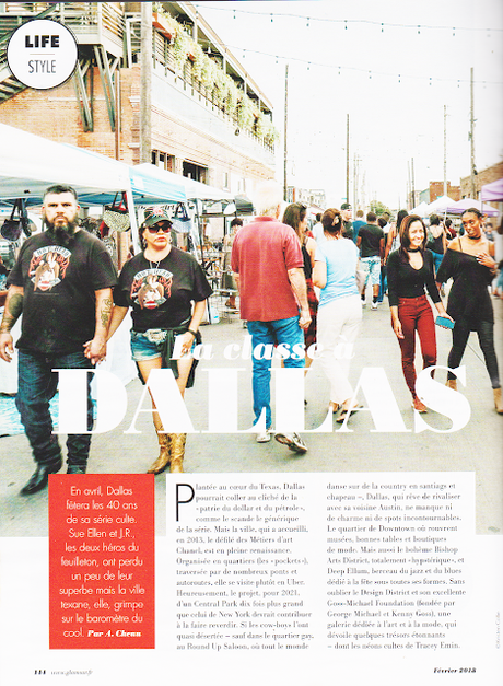 Glamour à Dallas