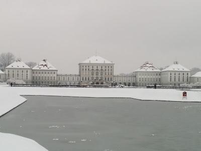 Promenade hivernale au château de Nymphenburg. 18 février 2018.