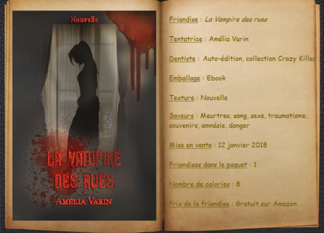 La Vampire des rues - Amélia Varin