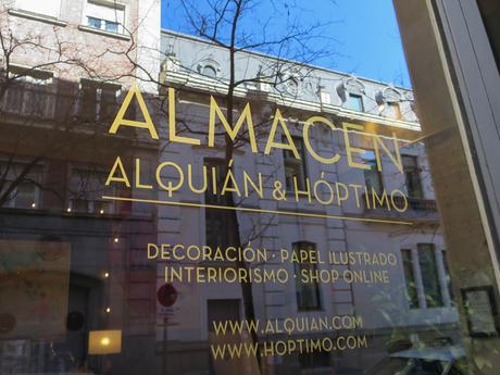 Boutique Alquian - adresses shopping deco Madrid