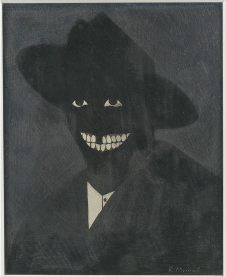 Kerry James Marshall, A Portrait of the Artist as a Shadow of His Former Self, 1980