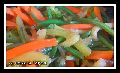 Légumes à la thaï 