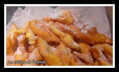 Bugnes lyonnaise sans gluten au thermomix ou sans 