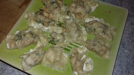 Raviolis chinois à la vapeur aux crevettes